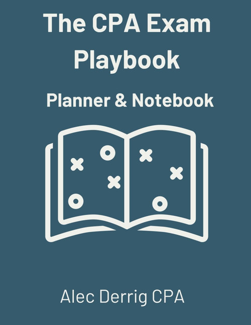 The CPA Exam Playbook Planner & Notebook