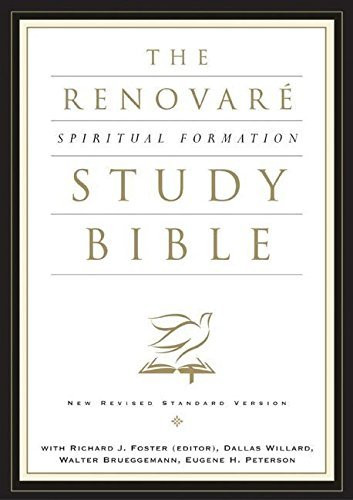 Nrsv Renovar?? Spiritual Formation Bible