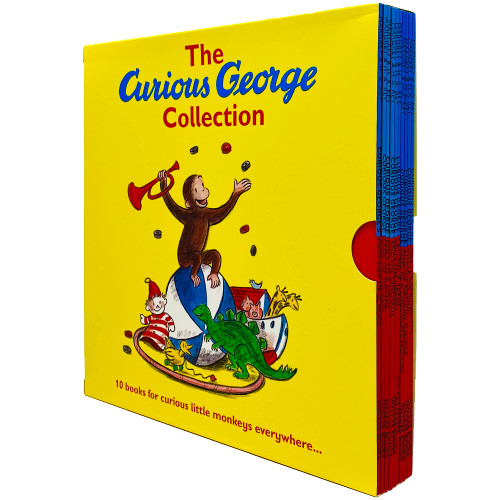 The Curious George Collection Series Books 1 - 10 Box Set by Margaret &