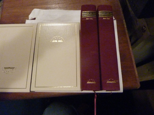 The Debate On the Constitution, Part One and Part Two, Federal and Anti