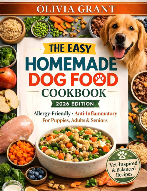 The Easy Homemade Dog Food Cookbook: 150+ Vet-Inspired