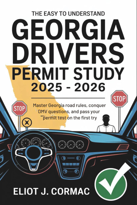 The Easy to Understand Georgia Drivers Permit Study Book 2025 – 2026: Master Georgia Road Rules
