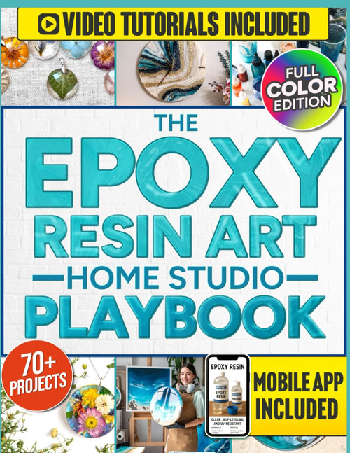 The Epoxy Resin Art Home Studio Playbook: Create Jewelry