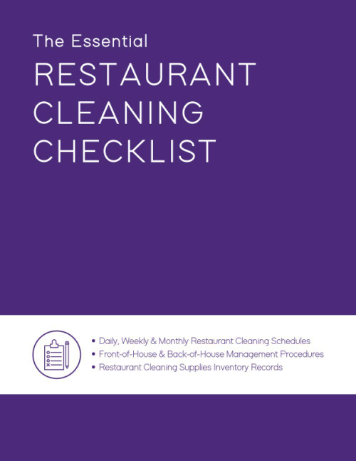 The Essential Restaurant Cleaning Checklist