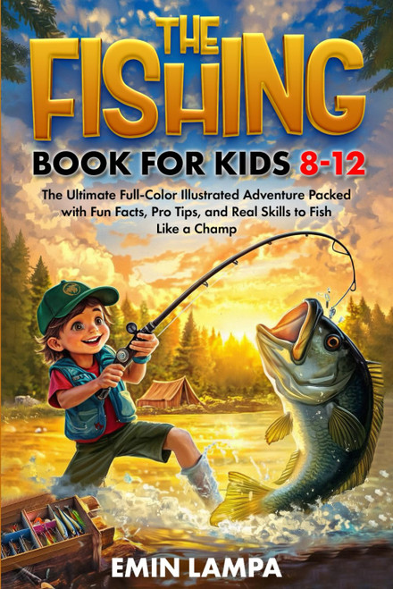 The Fishing Book for Kids 8–12: The Ultimate Full-Color Illustrated Adventure Packed with Fun Facts