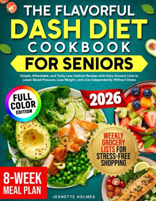 The Flavorful DASH Diet Cookbook for Seniors: Simple