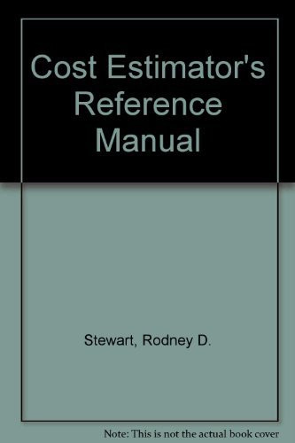 Cost Estimator's Reference Manual