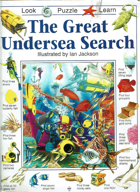 The Great Undersea Search (Look, Puzzle, Learn)