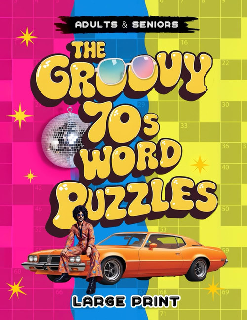The Groovy '70s Word Puzzle Book: Engage with Word Searches