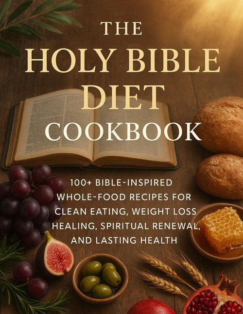 THE HOLY BIBLE DIET COOKBOOK: 100+ Bible-Inspired Whole-Food Recipes for