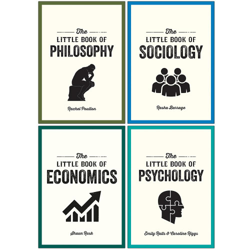 The Little Book of Philosophy, Sociology, Economics & Psychology 4 Books