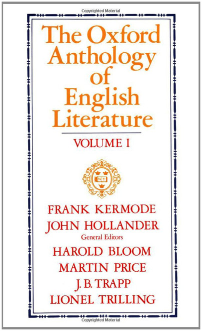 The Oxford Anthology of English Literature