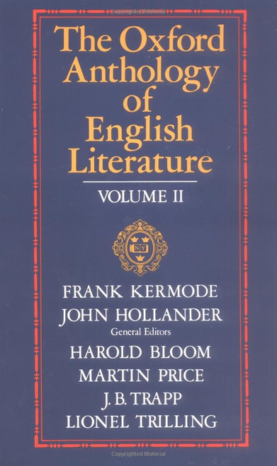 The Oxford Anthology of English Literature Volume II