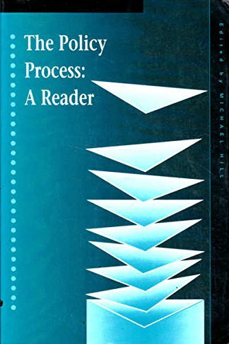 The Policy process: A reader