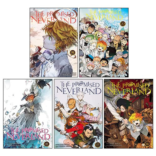 The Promised Neverland, Vol (16-20) Collection 5 Books Set By Kaiu Shirai