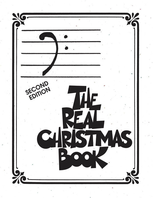 The Real Christmas Book Bass Clef Fake Book | Holiday Sheet Music