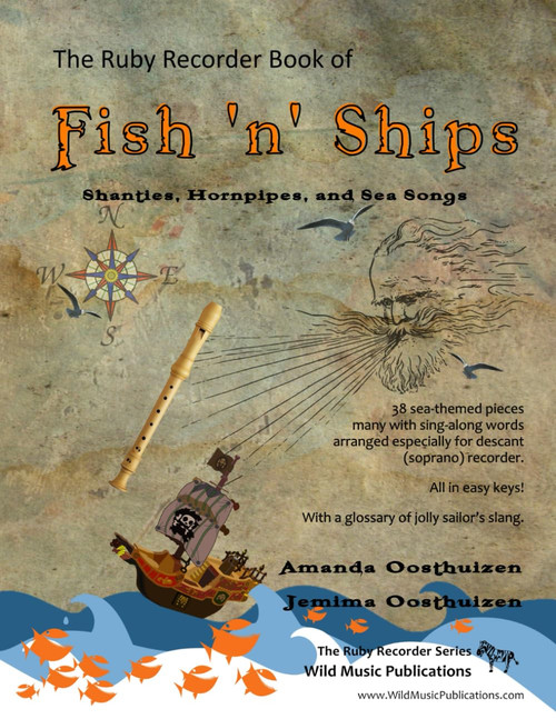 The Ruby Recorder Book of Fish 'n' Ships: Shanties