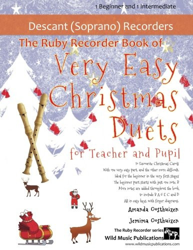 The Ruby Recorder Book of Very Easy Christmas Duets for Teacher and Pupil