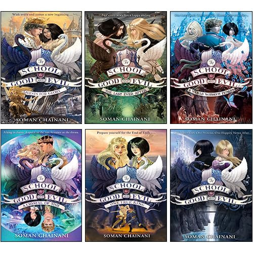The School for Good and Evil Series (1-6) Collection 6 Books Set By Soman