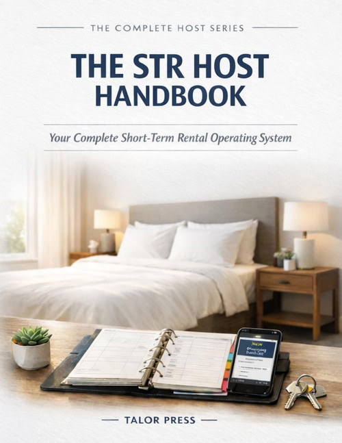 The STR Host Handbook: Your Complete Short-Term Rental Operating System |