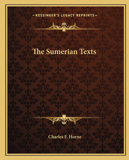 The Sumerian Texts