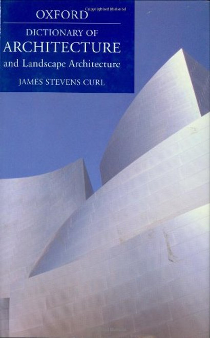 Dictionary Of Architecture And Landscape Architecture