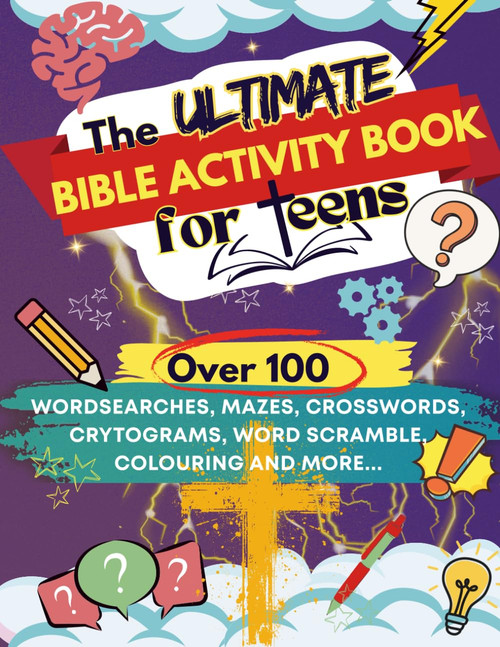 The Ultimate Bible Activity Book for Teens: Over 100 wordsearches