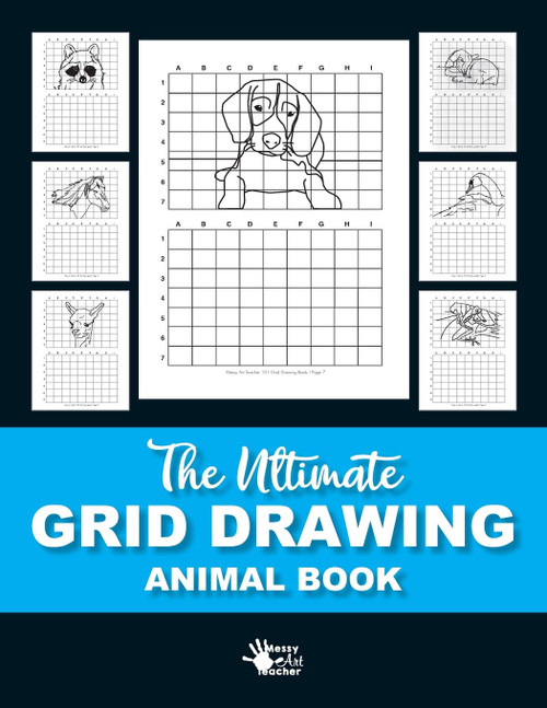 The Ultimate Grid Animal Drawing Book