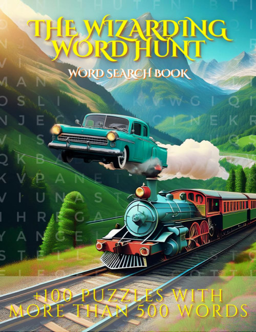 The Wizarding Word Hunt: Word Search Book