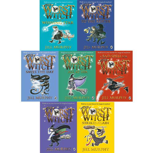 The Worst Witch 7 Books Collection Set By Jill Murphy