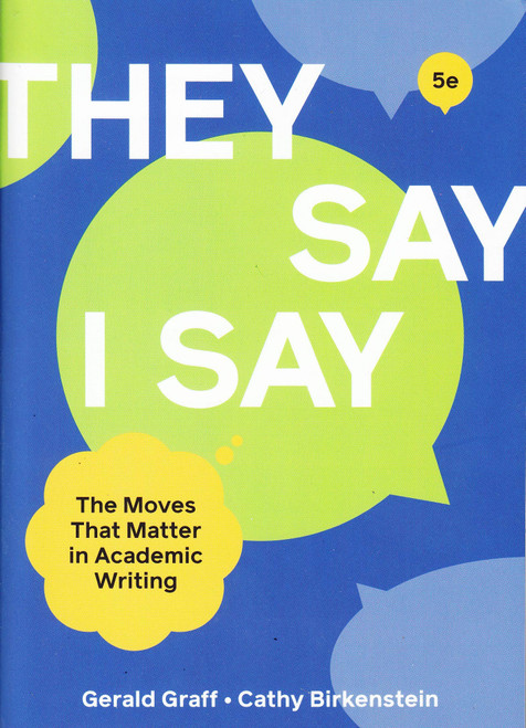 They Say / I Say
