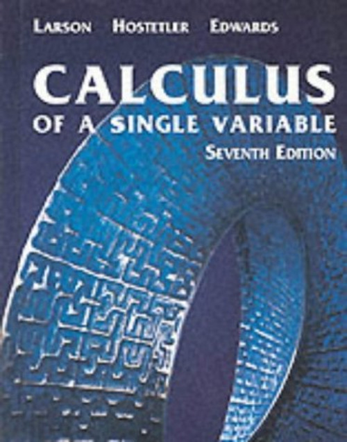 Calculus Of A Single Variable