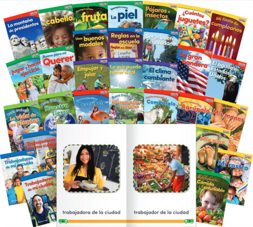 TIME For Kids Informational Text Grade K Readers 30-Book Spanish Set
