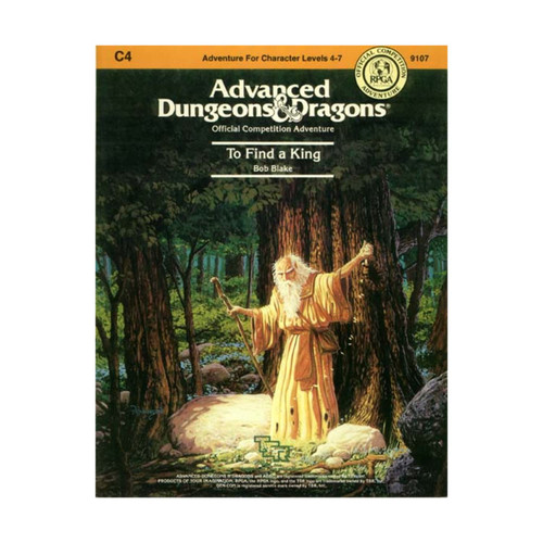 To Find a King (AD&D Fantasy Roleplaying, Module C4)