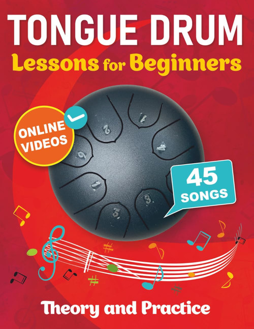 Tongue Drum Lessons for Beginners with 45 Songs