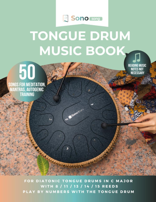 Tongue drum music book - 50 songs for meditation