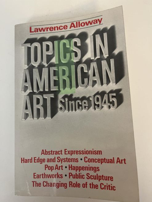 Topics in American art since 1945