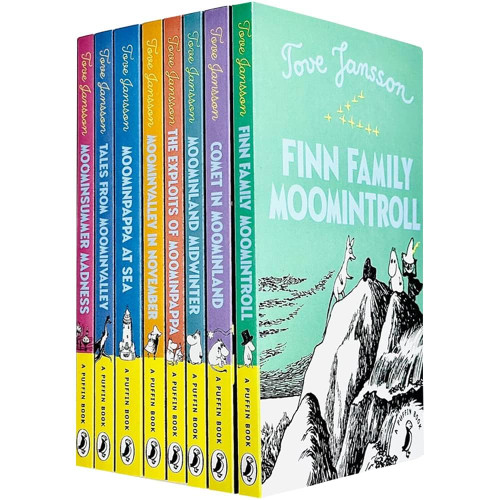 Tove Jansson Moomin Collection 8 Books Set