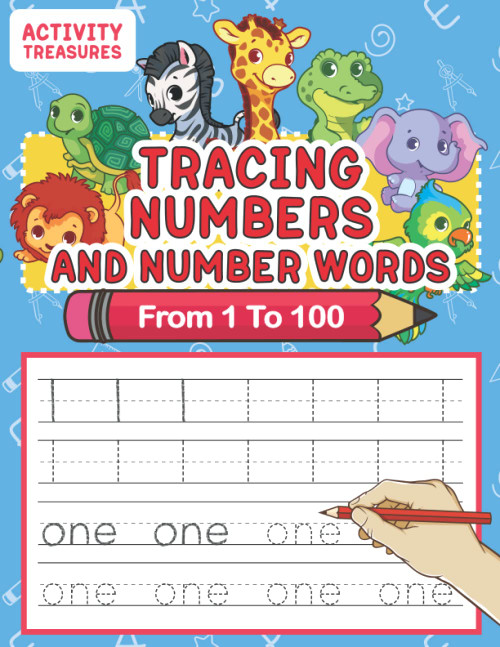 Tracing Numbers And Number Words From 1 To 100