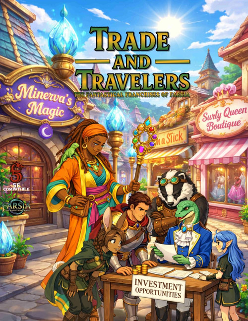 Trade and Travlers (Relentless Fiction Dnd 5e compatable supplements.)