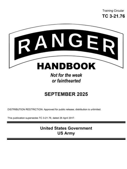 Training Circular TC 3.21.76 The Ranger Handbook September 2025