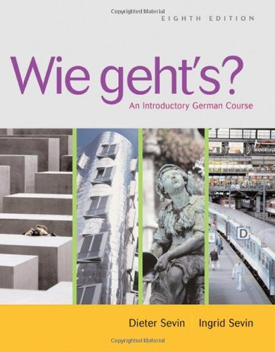 Wie Geht's?: An Introductory German Course