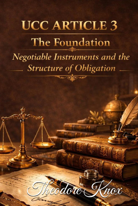 UCC Article 3 | The Foundation: Negotiable Instruments and the Structure