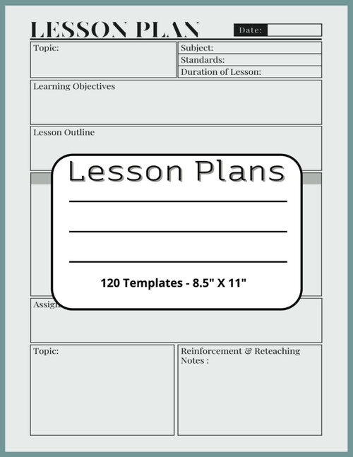 Ultimate Lesson Plan Book for Teachers