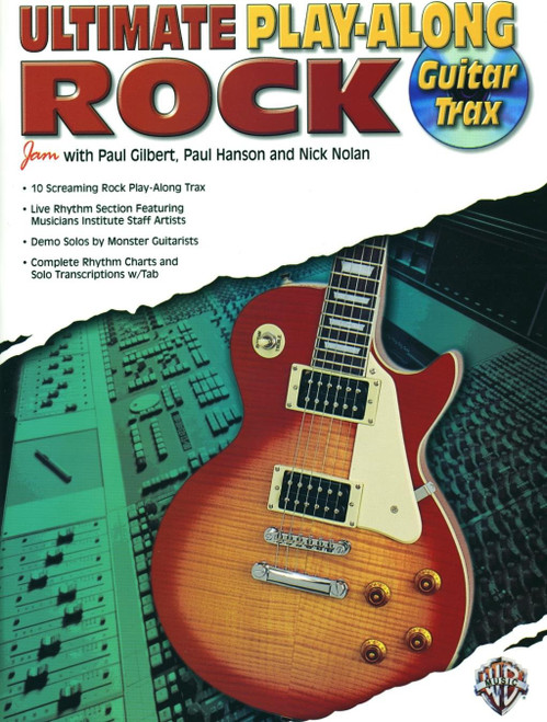 Ultimate Play-Along Guitar Trax Rock: Book & CD