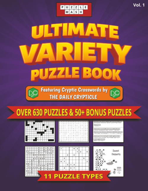 Ultimate Variety Puzzle Book: Cryptic Crosswords