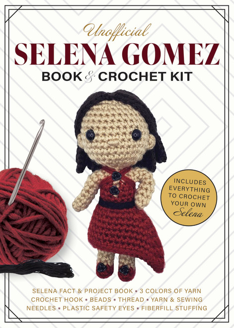 Unofficial Selena Gomez Book and Crochet Kit