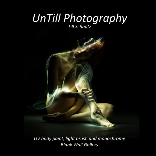UnTill Photography: UV body paint, light brush and monochrome - Blank
