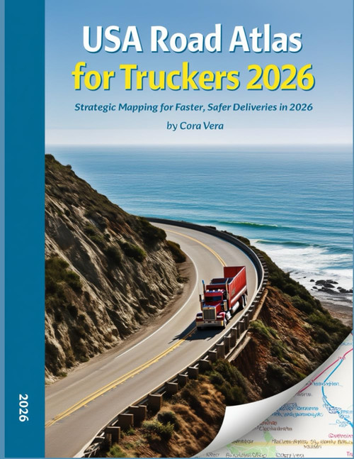 USA Road Atlas for Truckers 2026