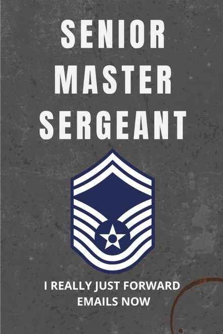 USAF Senior Master Sergeant Notebook